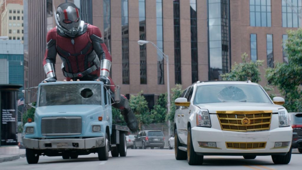 Ant-Man & wasp Car Chase
